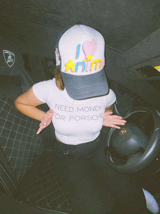 Need Money for Porsche - White